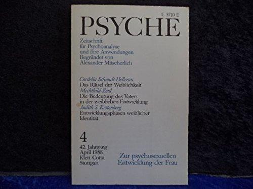 Psyche 42. Jahrgang 1988, Heft 4.