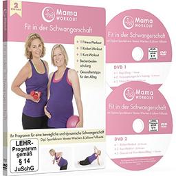 MamaWORKOUT - Fit in der Schwangerschaft (2 DVDs) ++ Das Standardwerk von Expertin Verena Wiechers, Leiterin der Akademie für Prä- & Postnatales Training