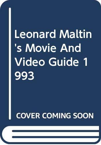 Leonard Maltin's Movie And Video Guide 1993