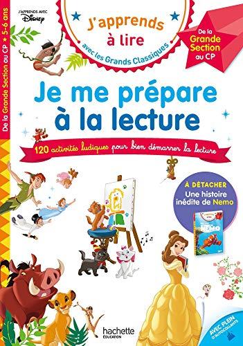 Je me prépare à la lecture : 120 activités ludiques pour bien démarrer la lecture : de la grande section au CP, 5-6 ans