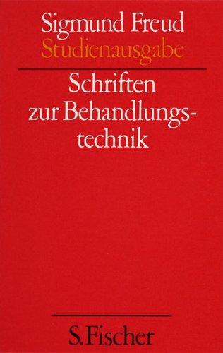 Ergänzungsband: Schriften zur Behandlungstechnik