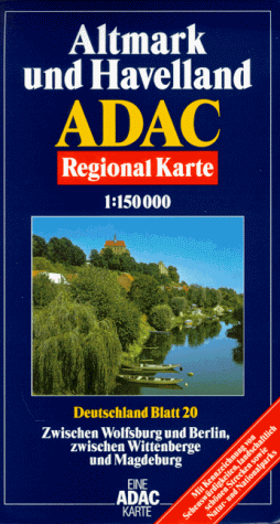 ADAC Karte, Altmark, Havelland