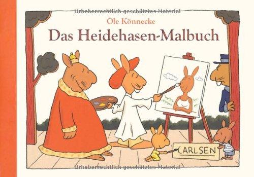 Das Heidehasen-Malbuch