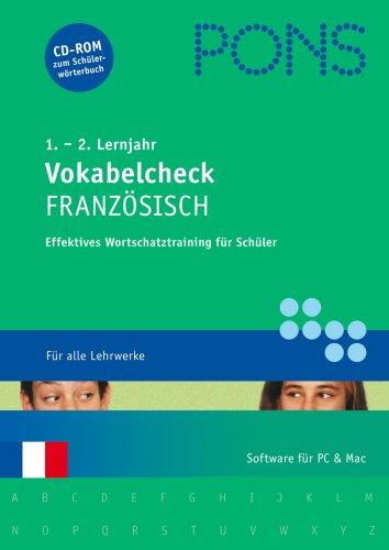 PONS Vokabelcheck Französisch 1./2. Lernjahr