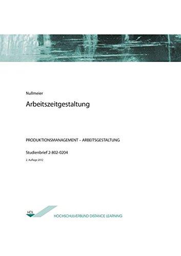 Arbeitszeitgestaltung