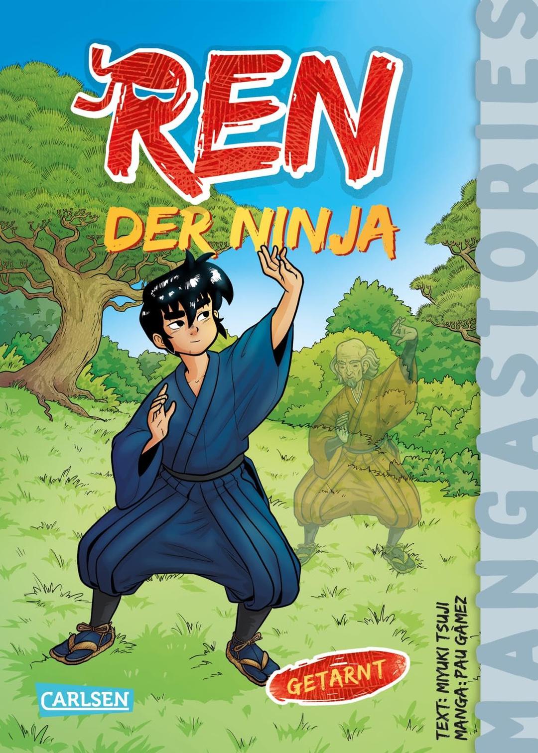 Ren, der Ninja Band 3 – Getarnt: Manga-Stories - Spannende Kinder-Romane mit Manga-Illustrationen