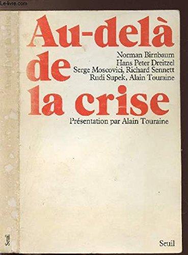 Au-delà de la crise