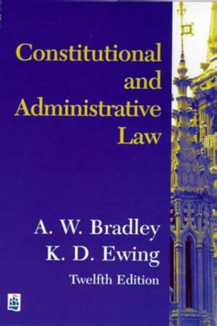 Constitutional and Administrative Law