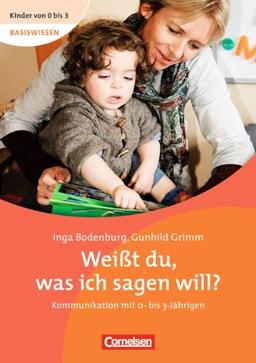 Kinder von 0 bis 3 - Basiswissen: Weißt du, was ich sagen will?: Kommunikation mit 0- bis 3-Jährigen