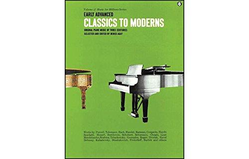 Early Advanced Classics to Moderns: Music for Millions Series (Music for Millions Series Vol 47)