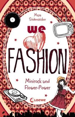 Minirock und Flower-Power