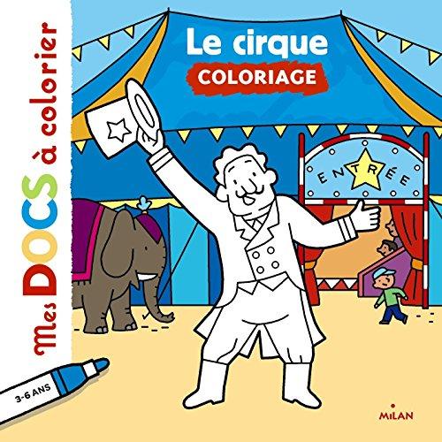 Le cirque : coloriage