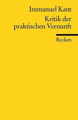 Kritik der praktischen Vernunft