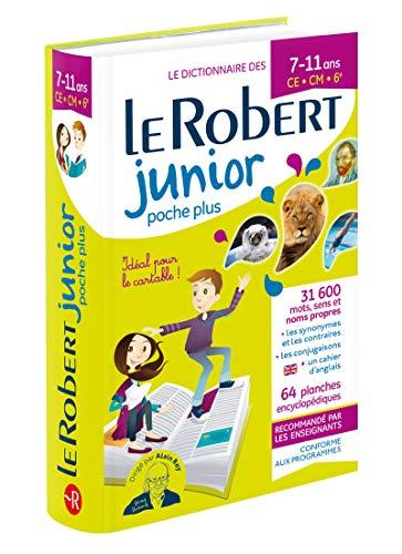 Le Robert junior poche plus : le dictionnaire des 7-11 ans, CE-CM-6e