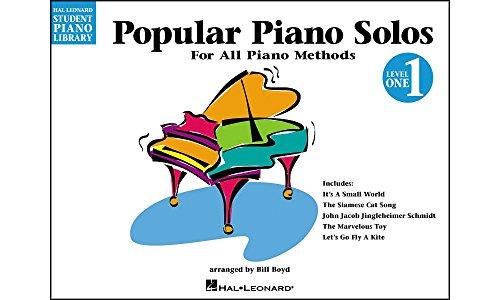 Hal Leonard Student Piano Library Popular Piano Solos Level 1 Pf: For All Piano Methods : Level One