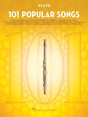 101 Popular Songs - Flute (Instrumental Folio)