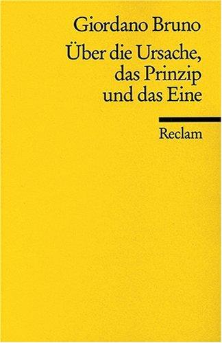 Universal-Bibliothek Nr. 5113(2): Über die Ursache, das Prinzip und das Eine