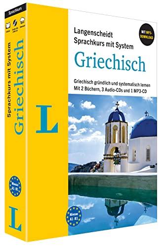 Langenscheidt Griechisch lernen mit System: Griechisch gründlich und systematisch lernen mit 2 Büchern, 3 Audio-CDs und 1 MP3-CD und MP3-Download (Langenscheidt mit System)