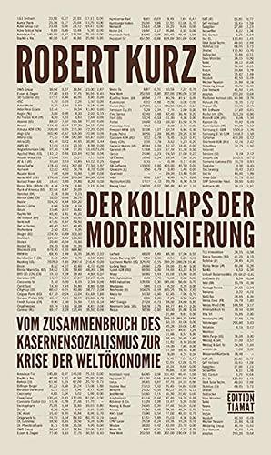 Der Kollaps der Modernisierung: Vom Zusammenbruch des Kasernensozialismus zur Krise der Weltökonomie (Critica Diabolis)