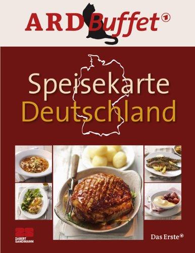 Speisekarte Deutschland