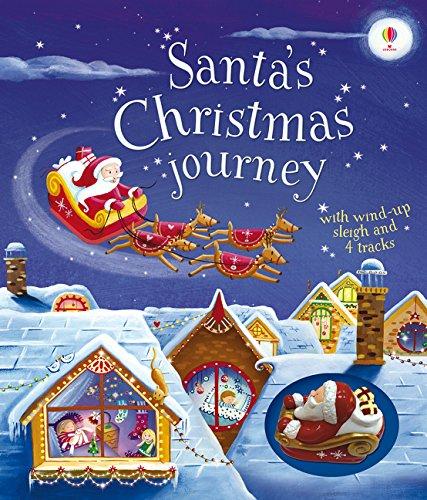 Santa's Christmas Journey with Wind-Up Sleigh (Wind-up Books)