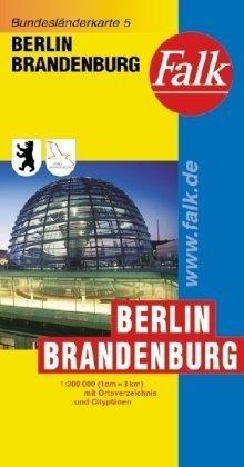 Falk Bundesländerkarte Deutschland Berlin, Brandenburg 1:300 000