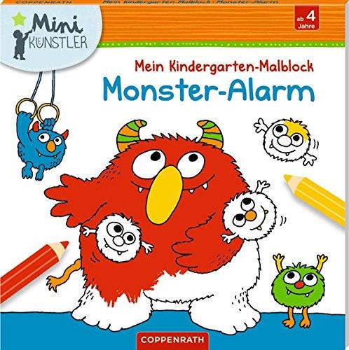 Mein Kindergarten-Malblock: Monster-Alarm (Mini-Künstler)