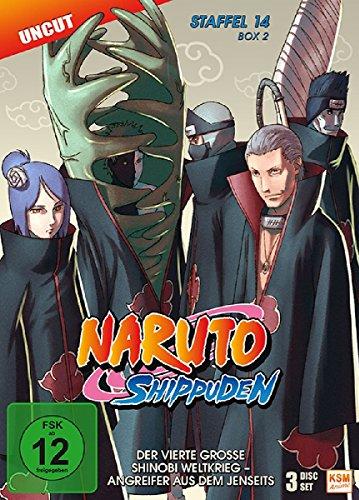 Naruto Shippuden - Staffel 14 - Box 2 (Folgen 529-540, Uncut) [3 Disc Set]