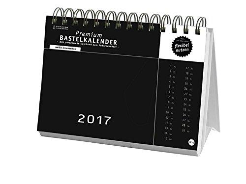 Bastelaufsteller weiß mit Trennschnitt - Kalender 2017