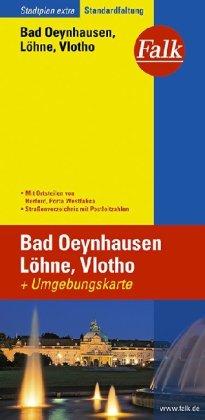 Falk Stadtplan Extra Standardfaltung Bad Oeynhausen/Löhne/Vlotho