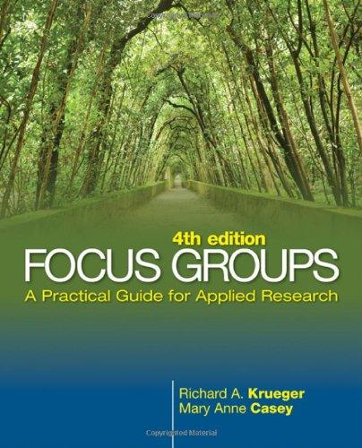 Focus Groups: A Practical Guide for Applied Research