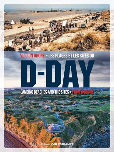 Vu d'un drone : les plages et les sites du D-Day. From a drone : D-Day landing beaches and the sites