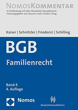 Bürgerliches Gesetzbuch: Familienrecht: Band 4