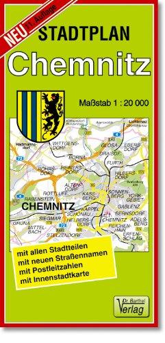 Stadtplan Chemnitz: Maßstab 1:20000