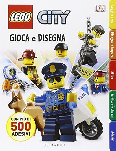 Gioca e disegna. Disegna e crea. Lego city. Con adesivi: Lego City - Gioca e disegna