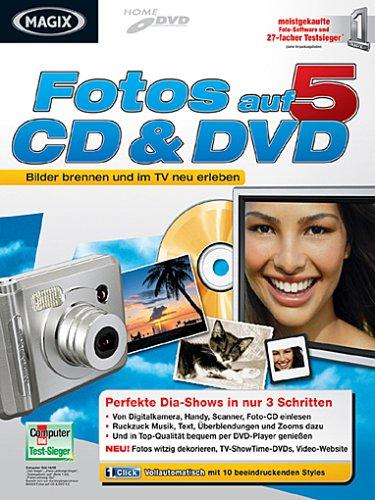 MAGIX Fotos auf CD & DVD 5.0