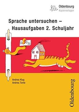 Oldenbourg Kopiervorlagen: Sprache untersuchen - Hausaufgaben: 2. Schuljahr - Band 190. Kopiervorlagen