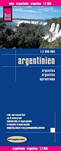 Reise Know-How Landkarte Argentinien (1:2.000.000): world mapping project