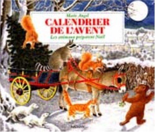 Les animaux préparent Noël : calendrier de l'avent