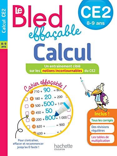 Le Bled effaçable, calcul, CE2, 8-9 ans