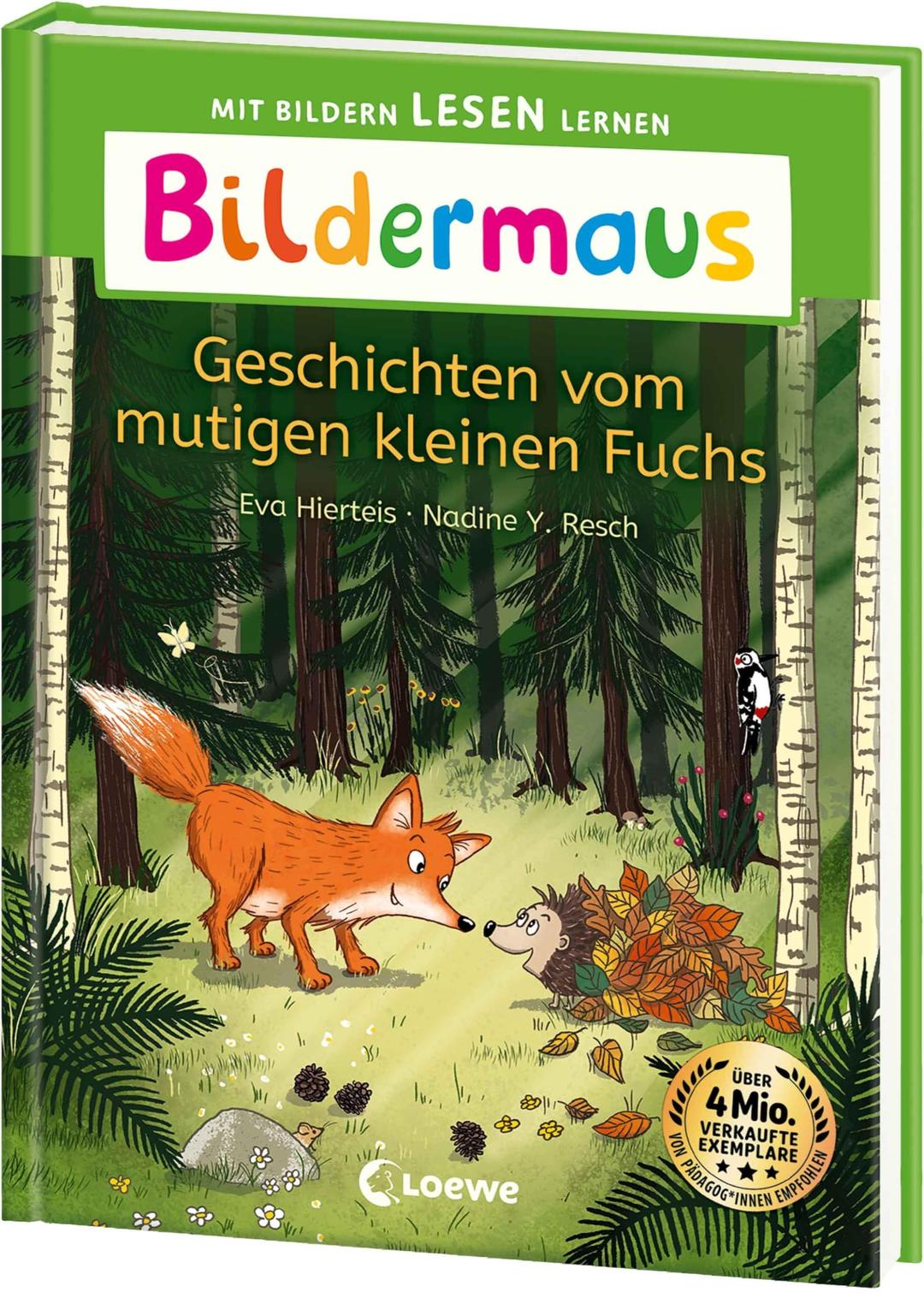 Bildermaus - Geschichten vom mutigen kleinen Fuchs: Mit Bildern lesen lernen - Ideal für die Vorschule und Leseanfänger ab 5 Jahren - Mit Leselernschrift ABeZeh