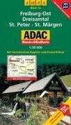 ADAC Wander- & RadKarte 12. Freiburg-Ost - Dreisamtal - St. Peter - St. Märgen: Südlicher Schwarzwald 1:30.000