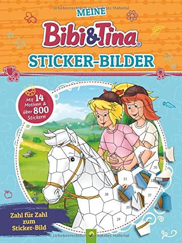 Meine Bibi & Tina Sticker-Bilder: Mit 14 Motiven und über 800 Stickern. Für Kinder ab 5 Jahren