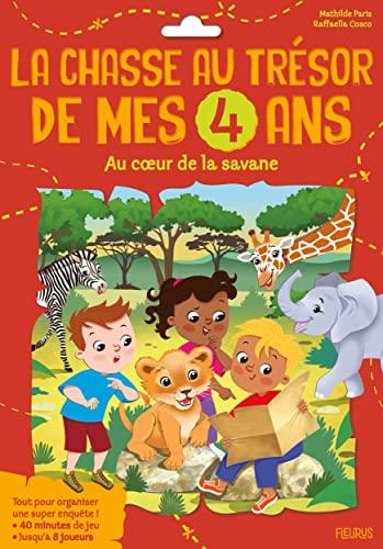 La chasse au trésor de mes 4 ans : au coeur de la savane