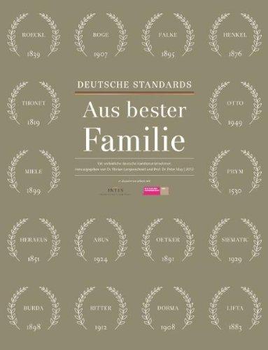 Deutsche Standards.Aus bester Familie