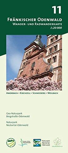 Blatt 11, Fränkischer Odenwald: Wander- und Radwanderkarte 1:20.000. Mit Amorbach, Kirchzell, Schneeberg und Weilbach (Odenwald Freizeitkarten Maßstab 1:20.000)
