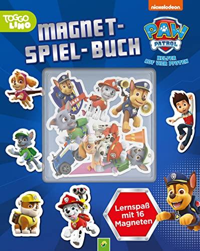 PAW Patrol Magnet-Spiel-Buch: Lernspaß mit 16 Magneten. Für Kinder ab 4 Jahren