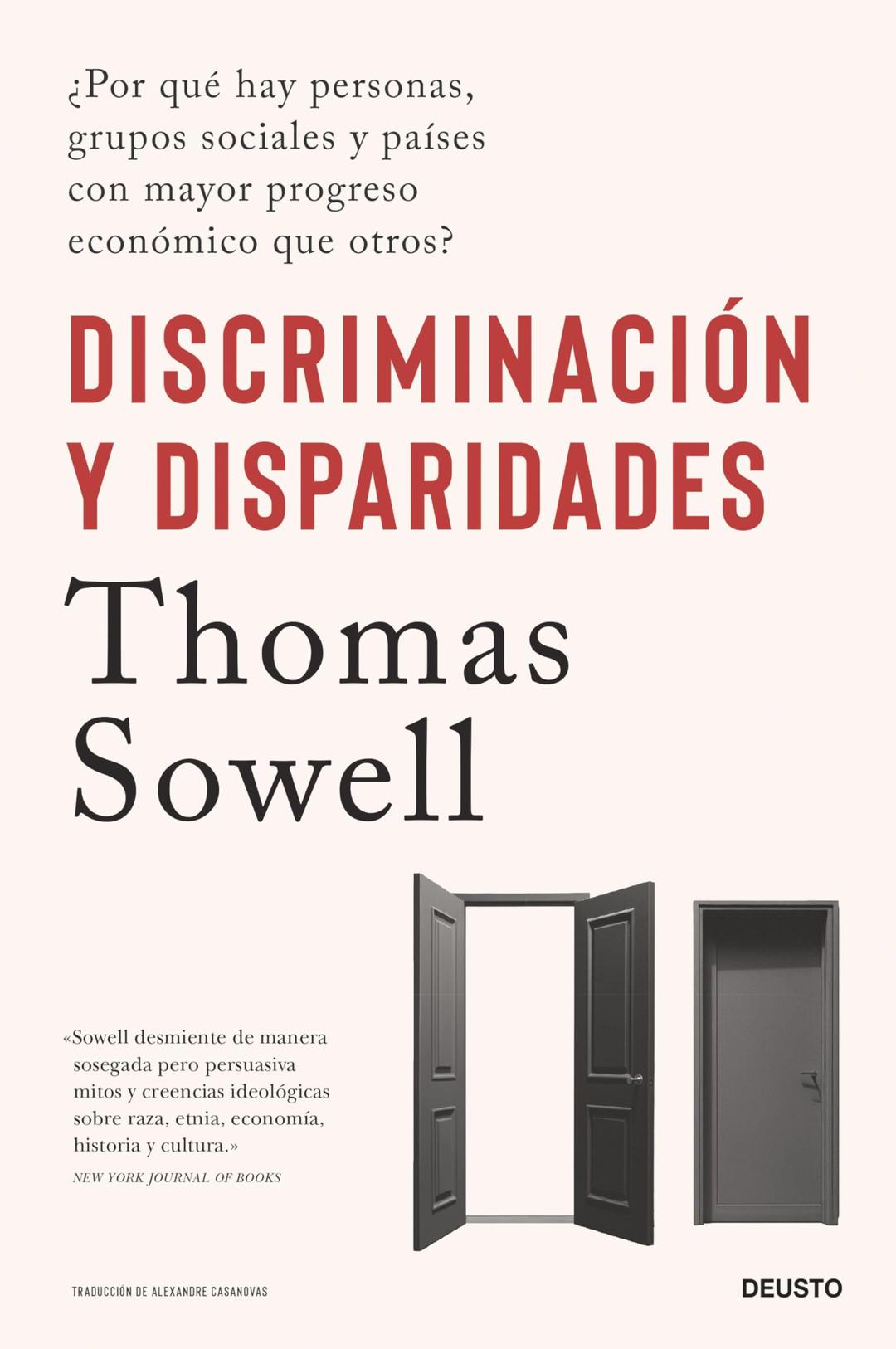 Discriminación y disparidades: ¿Por qué hay personas, grupos sociales y países con mayor progreso económico que otros? (Deusto)