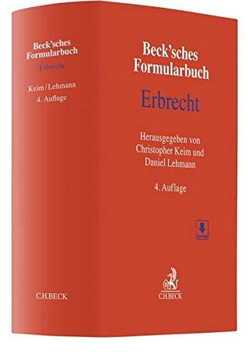 Beck'sches Formularbuch Erbrecht