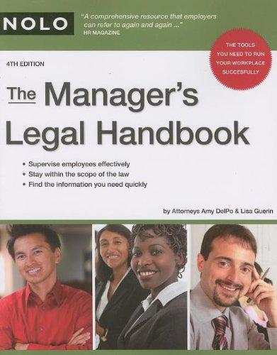 The Manager's Legal Handbook